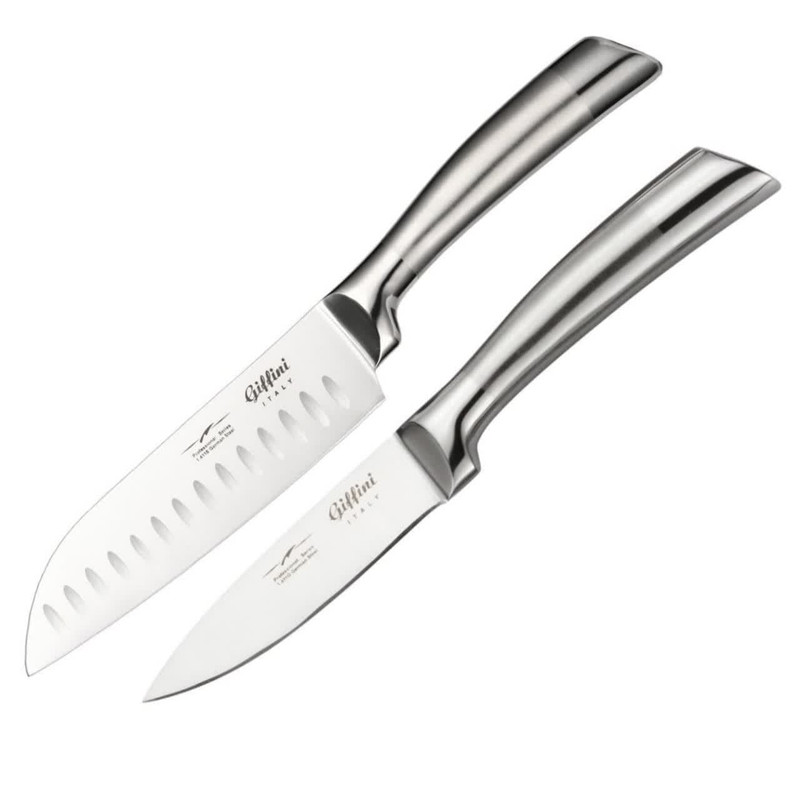 چاقو اشپزخانه جی فی نی کد G-1-SANTAKU مجموعه 2 عددی