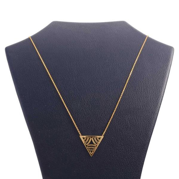 گردنبند طلا 18 عیار شمیم گلد گالری مدل SN0038