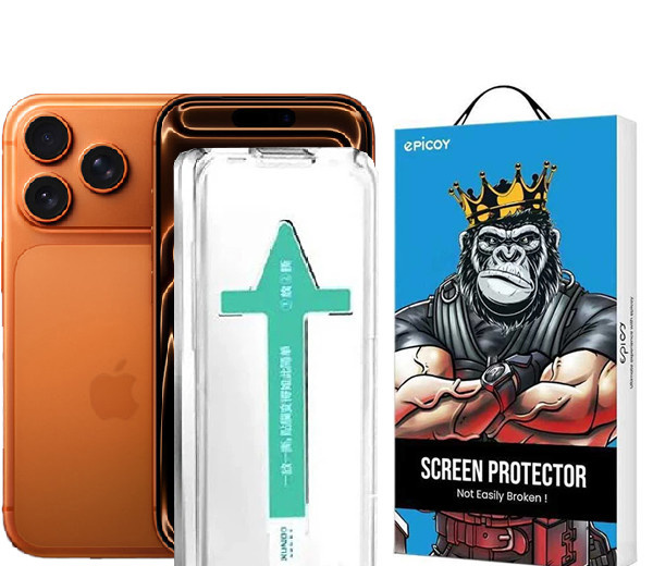محافظ صفحه نمایش اپیکوی مدل Xundd Axe Easy install مناسب برای گوشی موبایل اپل iPhone 17 Pro / 17 / 16 Pro