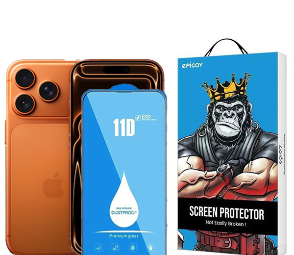 محافظ صفحه نمایش اپیکوی مدل Blue ESD مناسب برای گوشی موبایل اپل iPhone 17 Pro / 17 / 16 Pro