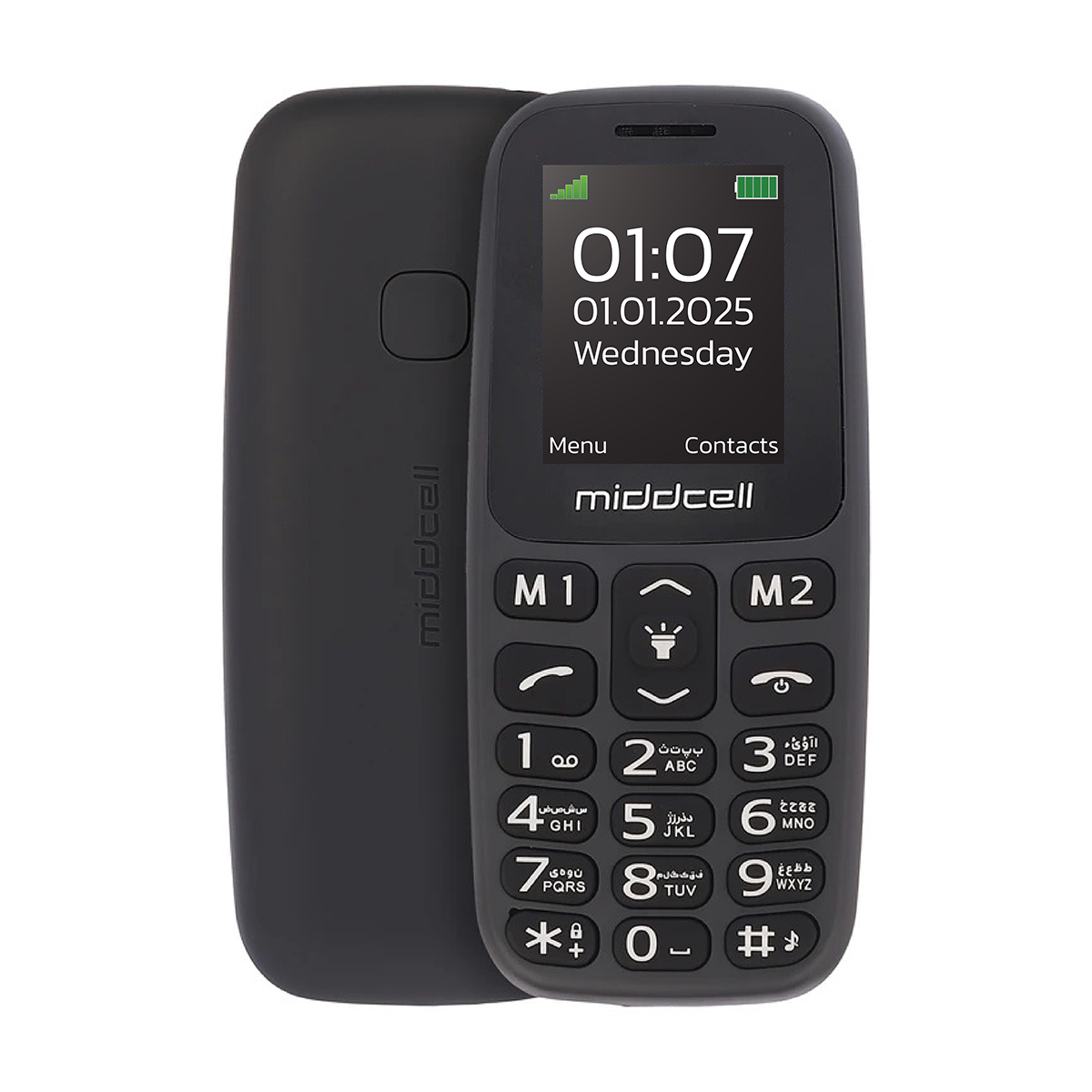 گوشی موبايل میدسل مدل M107 ظرفیت 32 مگابایت رم 32 مگابایت-small-image