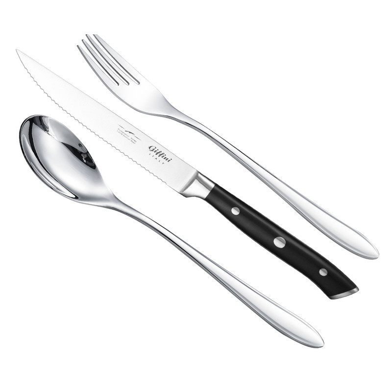 سرویس قاشق، چنگال و کارد 3 پارچه جی فی نی مدل 05