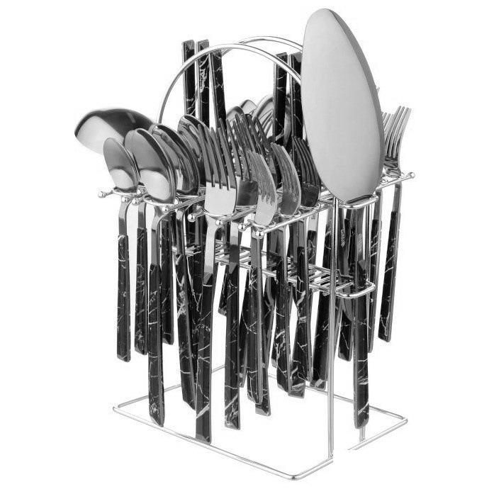 سرویس قاشق و چنگال 33 پارچه جی فی نی مدل STONE-M