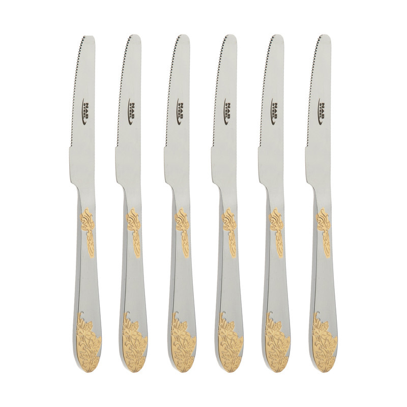 کارد میوه خوری ناب استیل مدل امپریال بسته 6 عددی کارد میوه خوری ناب استیل مدل امپریال بسته 6 عددی