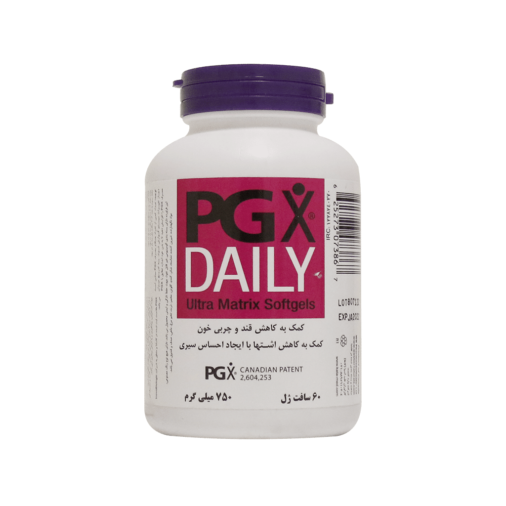 کپسول ژلاتینی پی جی ایکس وبر نچرالز۶۰ عددی