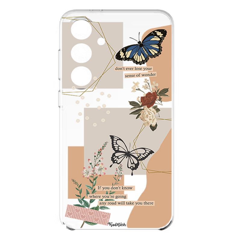 کاور طرح Butterfly مناسب برای گوشی موبایل سامسونگ Galaxy A26