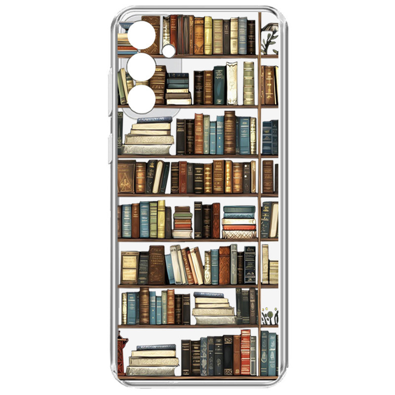 کاور گوشی طرح Library مناسب برای گوشی موبایل سامسونگ Galaxy A35
