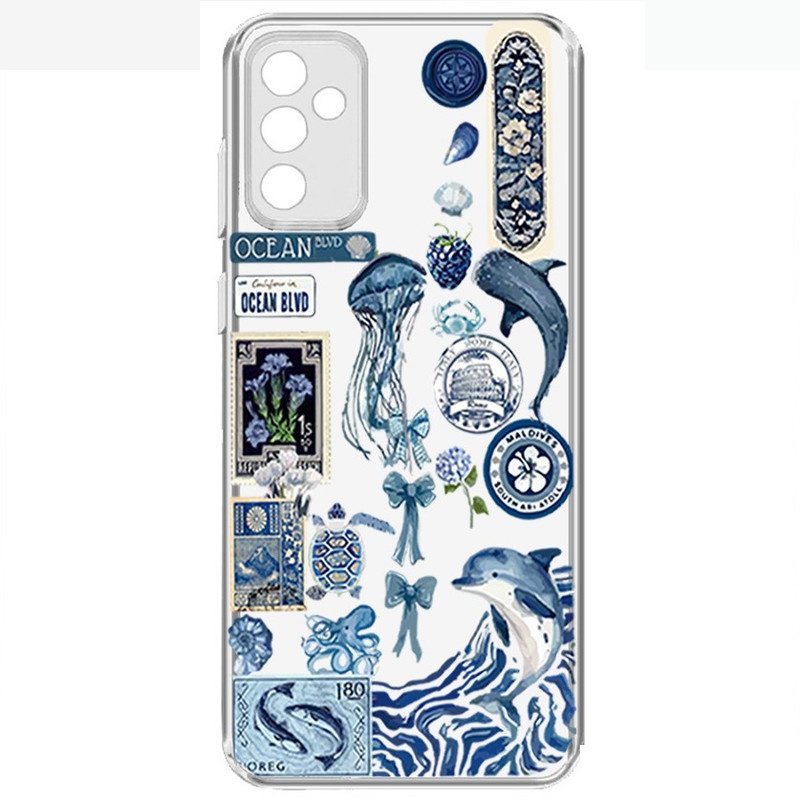 کاور طرح Summer مناسب برای گوشی موبایل سامسونگ Galaxy A54