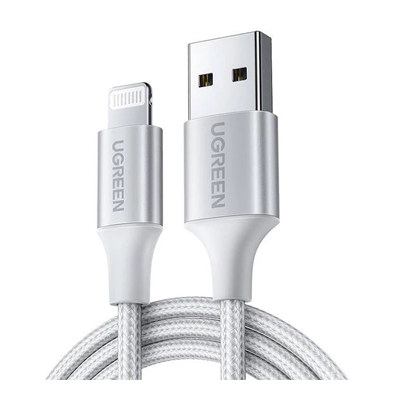 کابل لایتنینگ به USB یوگرین US199 مدل 60163 طول 2 متر