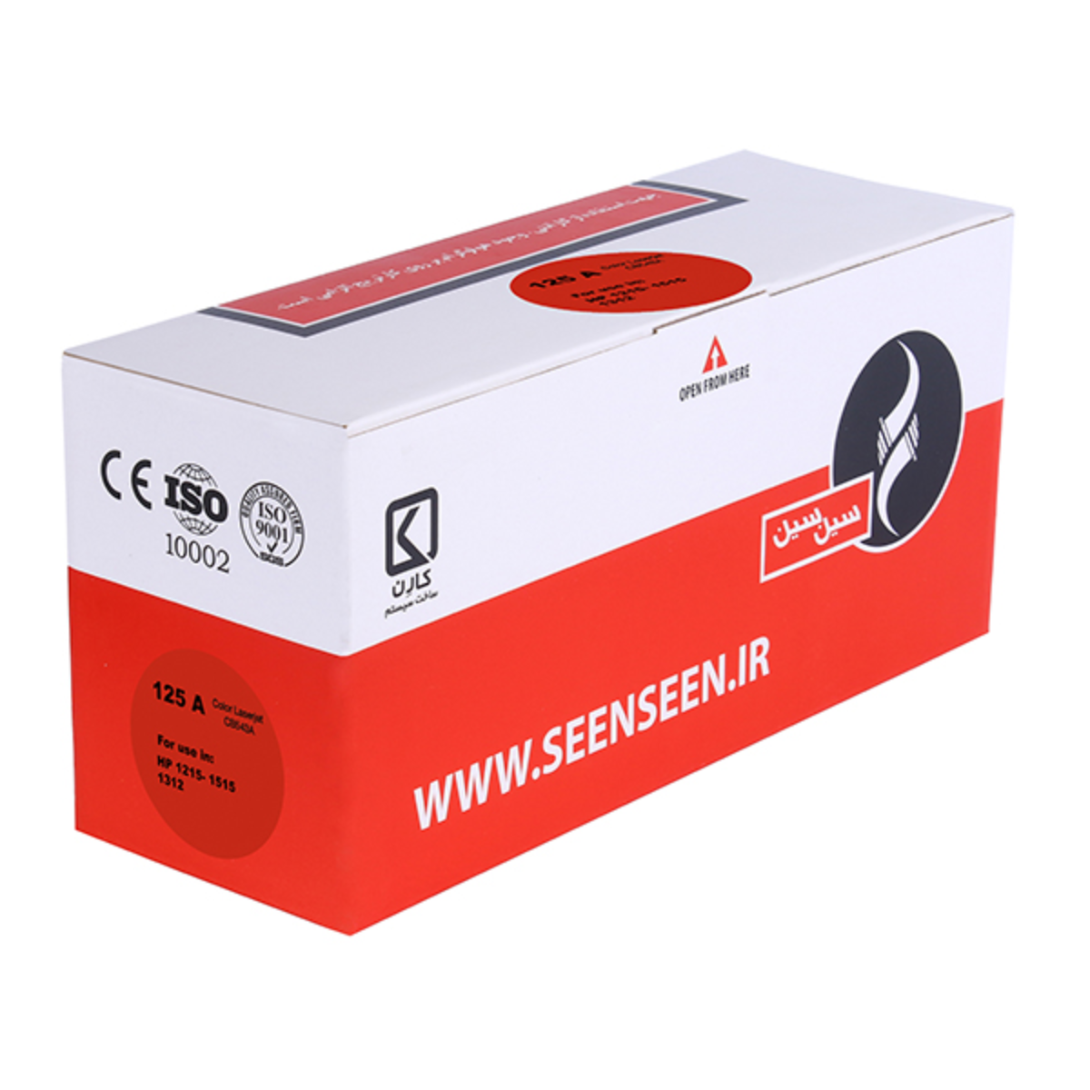 کارتریج سین سین طرح HP 125A قرمز