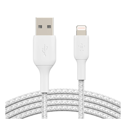 کابل لایتنینگ به USB-A بلکین مدل CAA002bt1MWH طول 1 متر 