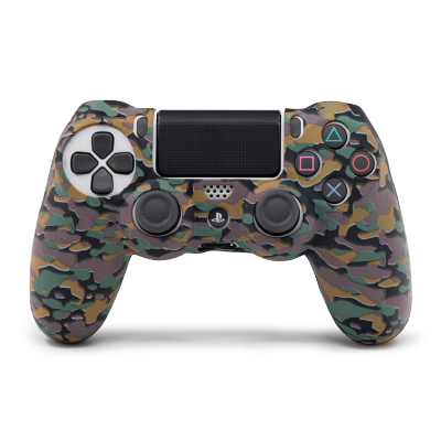 روکش دسته PS4 مدل چریکی قهوه‌ای سبز-small-image