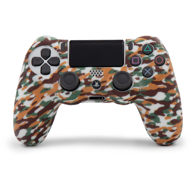 روکش دسته پلی استیشن 4 مدل چریکی نارنجی-small-image