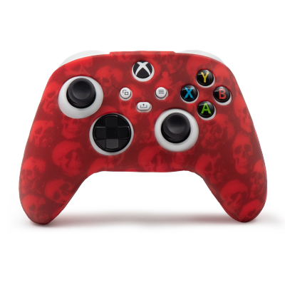روکش دسته ایکس باکس مدل اسکلت قرمز-small-image
