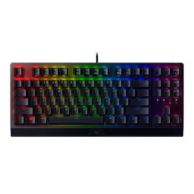 کیبورد گیمینگ ریزر مدل BlackWidow V3 Tenkeyless سوئیچ سبز-small-image