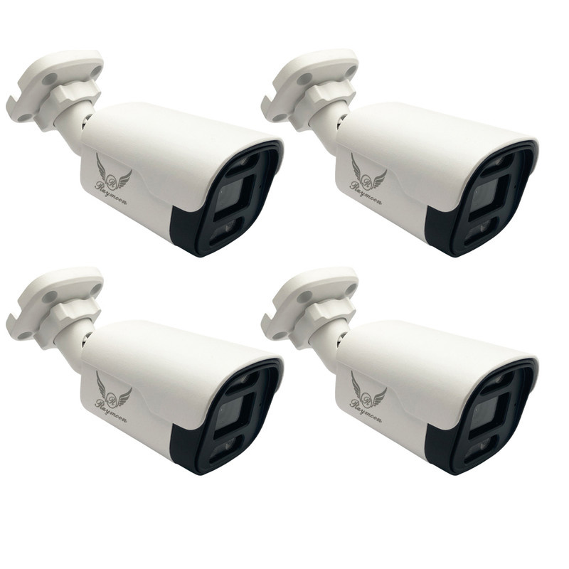 دوربین مداربسته تحت شبکه رایمون مدل پنج مگاپیکسل کد 8235-POE بسته چهار عددی