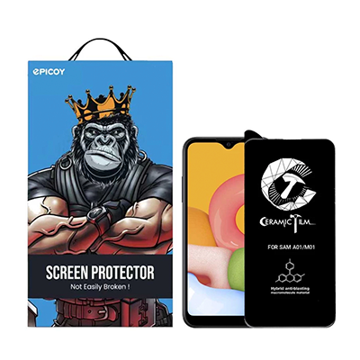 گلس گوشی سامسونگ گلکسی A01 /M01 اپیکوی مدل CR7