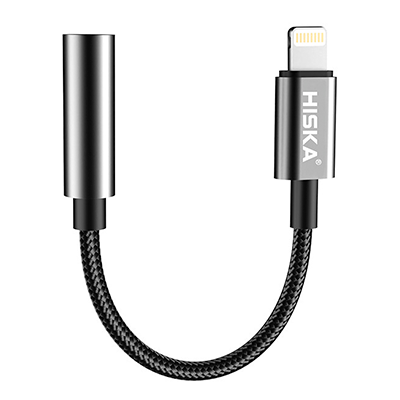 کابل تبدیل لایتنینگ به AUX هیسکا مدل W28 طول 1 متر -small-image