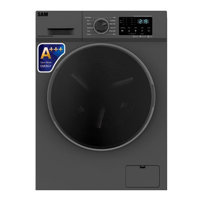 ماشین لباسشویی سام الکترونیک 8 کیلویی مدل UN-Q1433 ماشین لباسشویی سام الکترونیک 8 کیلویی مدل UN-Q1433S-small-image