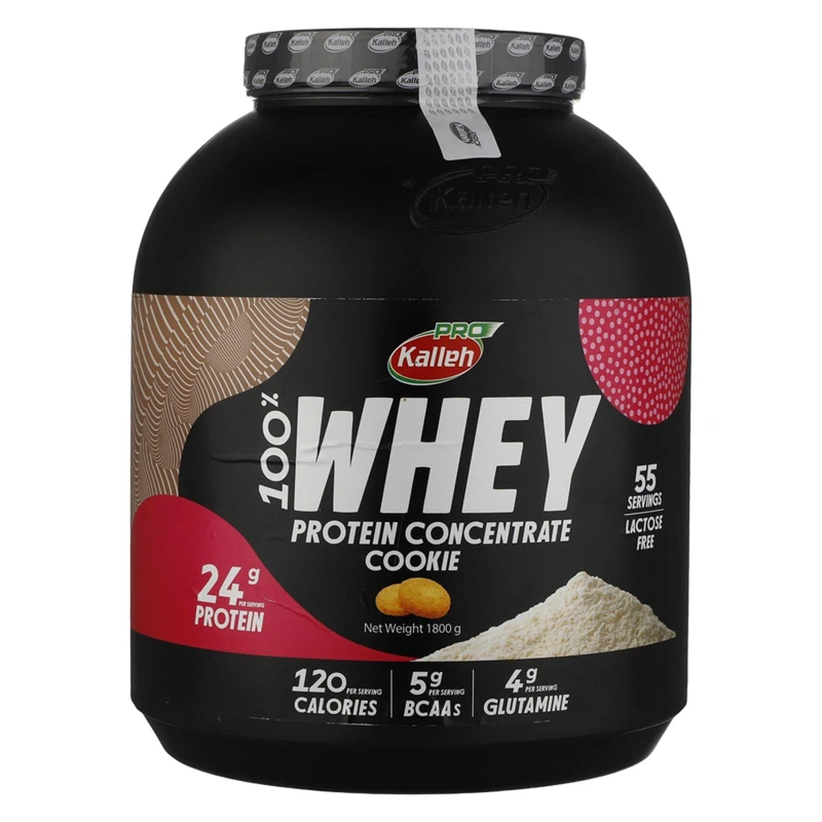 پودر پروتئین کاله پرو با طعم بیسکوئیت 1800 گرم-small-image