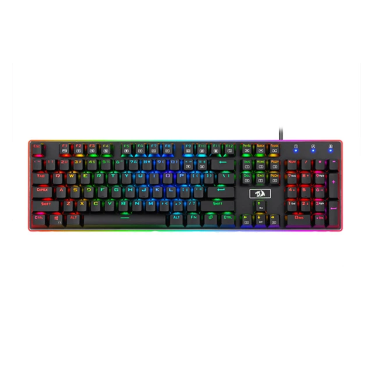 کیبورد با سیم گیمینگ ردراگون مدل Ratri K595-small-image