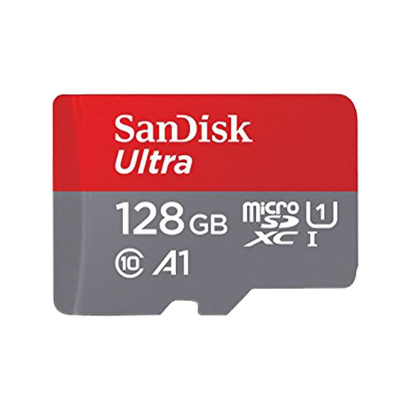 کارت حافظه Micro SDXC سن دیسک UHS-i Class 10 همراه با آداپتور SD ظرفیت 128GB