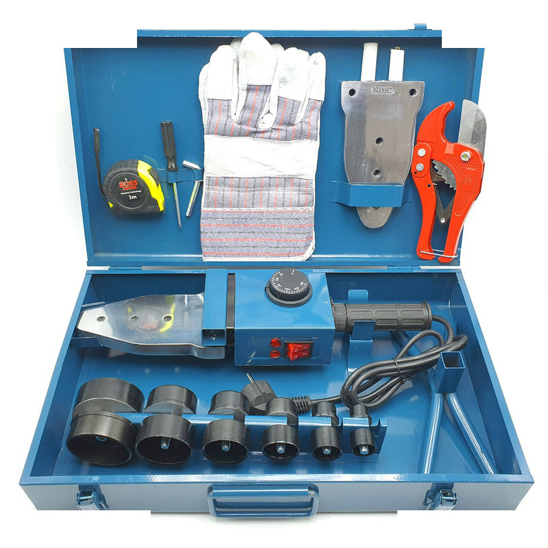 دستگاه اتو لوله پلیمری باس مدل 3000W مجموعه 15 عددی