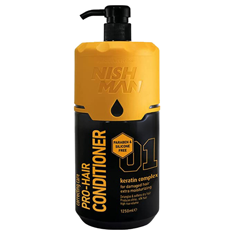 نرم کننده مو نیشمن مدل Keratin Complex شماره 01 حجم 1250 میلی لیتر