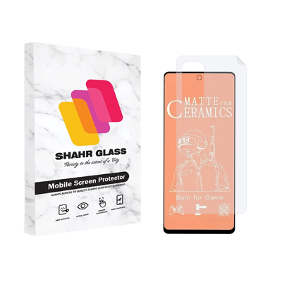 محافظ صفحه نمایش گوشی شیائومی Redmi Note 11 Pro 5G شهر گلس سرامیکی مات مدل 2CMN به همراه محافظ پشت گوشی