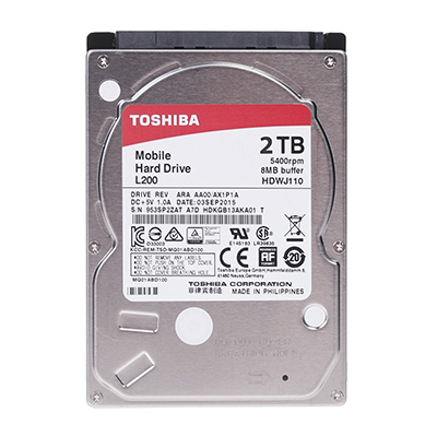 هارد دیسک اینترنال توشیبا مدل L200 ظرفیت 2 ترابایت-small-image