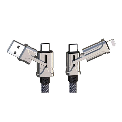 کابل دو سر تایپ سی به لایتنینگ هیسکا مدل LX-30 طول 1 متر-small-image