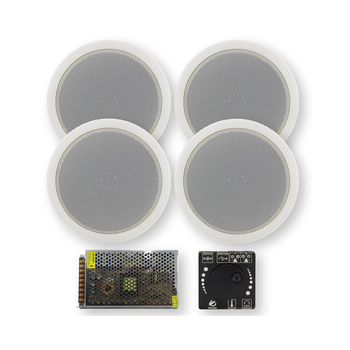 اسپیکر سقفی مدل پکیج اقتصادی 4 کاناله-small-image