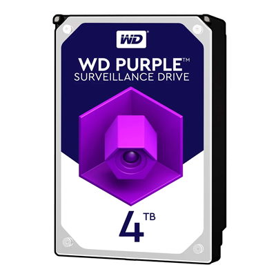 هارد دیسک اینترنال وسترن دیجیتال مدل Purple WD40PURZ ظرفیت 4 ترابایت