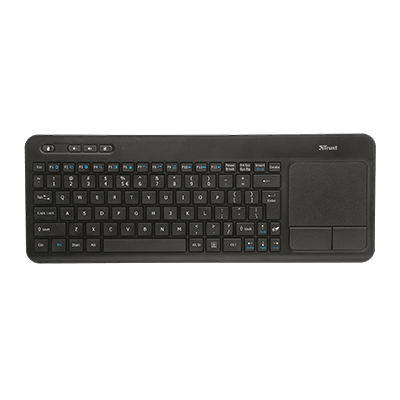 کیبورد بی سیم تراست مدل Veza Multimedia Keyboard with Touchpad