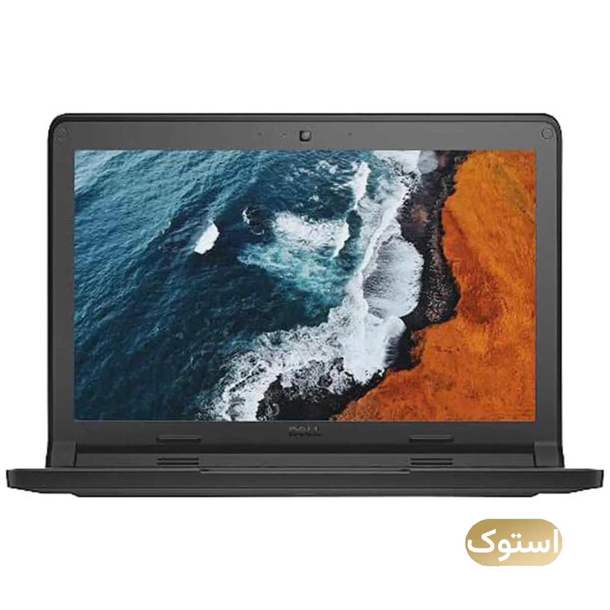 لپ تاپ استوک Open box - دل 11.6 اینچی مدل  chromebook 11 p22t Celeron N2840 4GB 16GB - مشکی-small-image