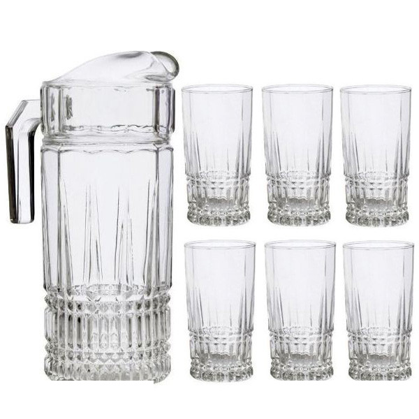 ست پارچ و لیوان 7 پارچه لومینارک مدل Elysees