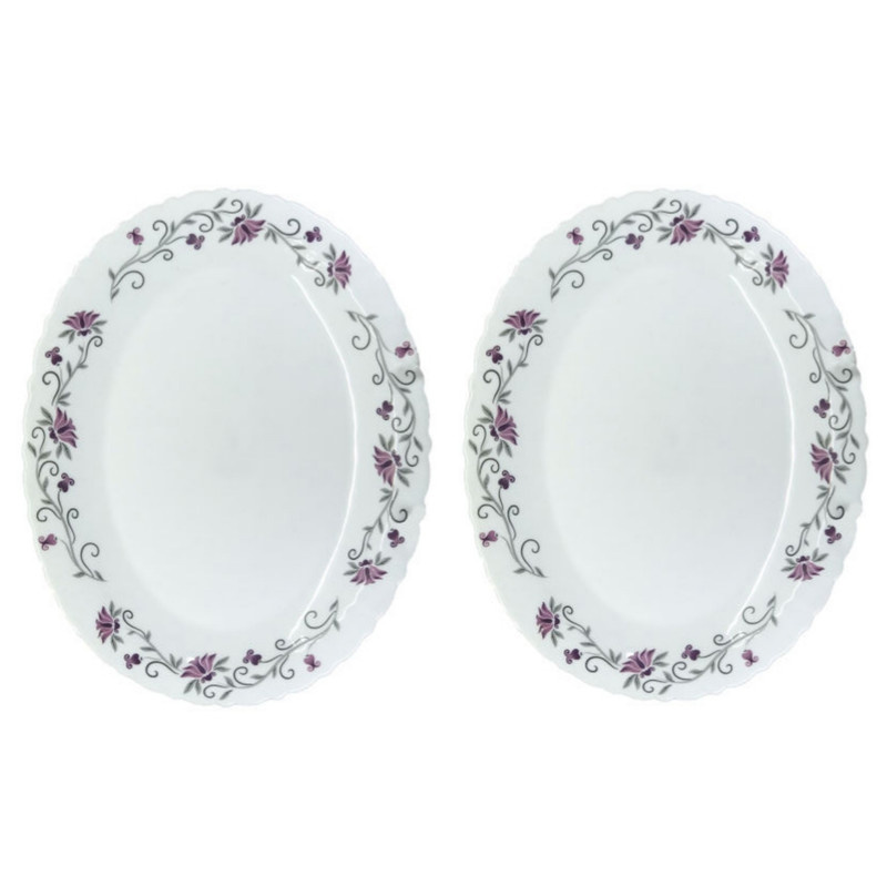 دیس برنج پارس اپال مدل لیندا کد 124 بسته 2 عددی