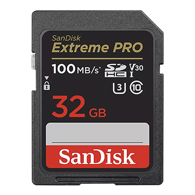 کارت حافظه SDHC سن دیسک مدل Extreme Pro V30 کلاس 10 استاندارد UHS-I U3 سرعت 100mbps ظرفیت 32 گیگابایت-small-image