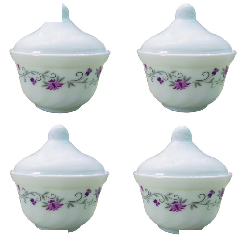 قندان پارس اپال مدل لیندا کد 124 بسته 4 عددی