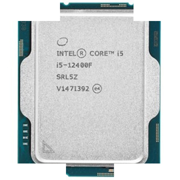 پردازنده مرکزی اینتل سری Alder Lake مدل i5-12400F BOX