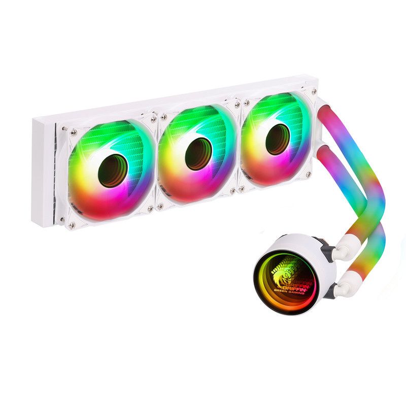 خنک کننده آبی گرین مدل GLACIER 360 STREAM-ARGB