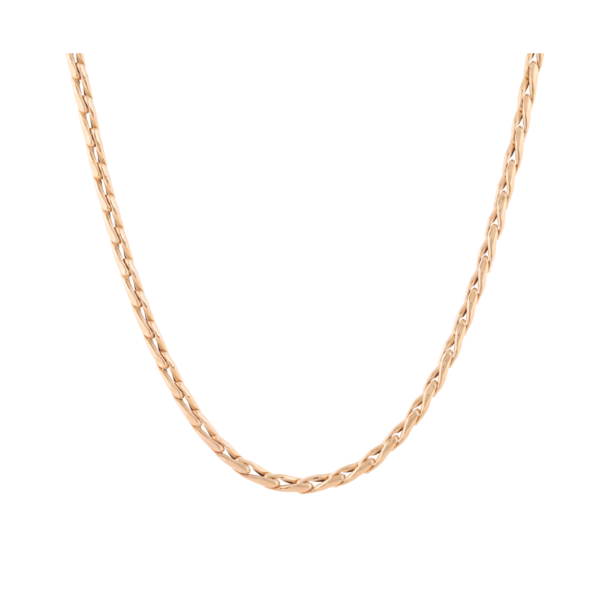 زنجیر طلا زنانه سور گالری مدل بلژیکی کد WN4949-small-image