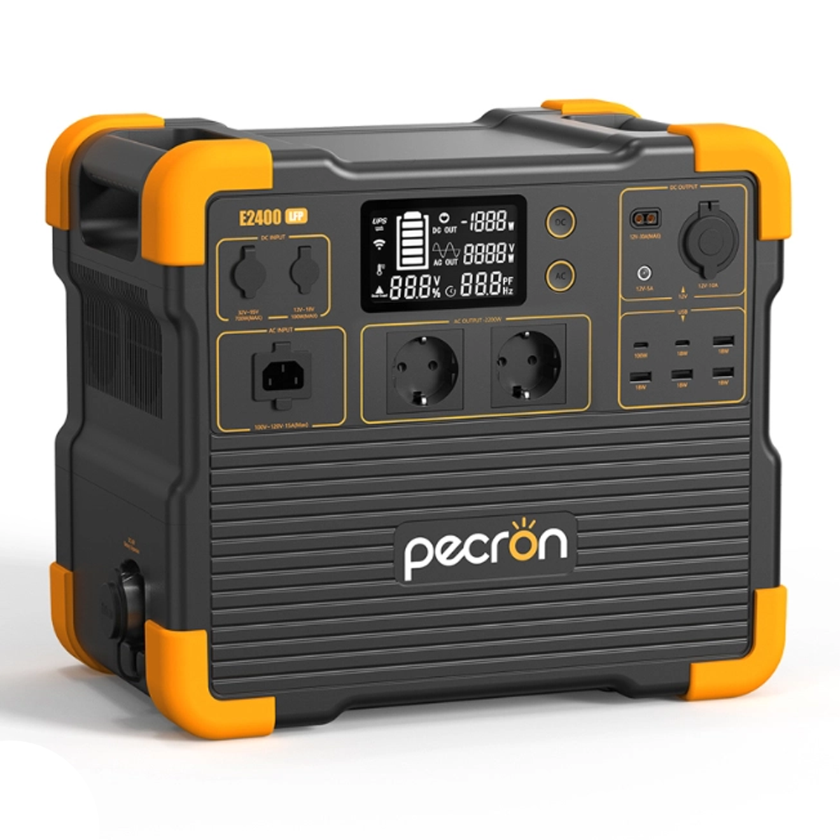 پاور استیشن پکرون مدل E2400 LFP ظرفیت 2048 میلی آمپر ساعت-small-image