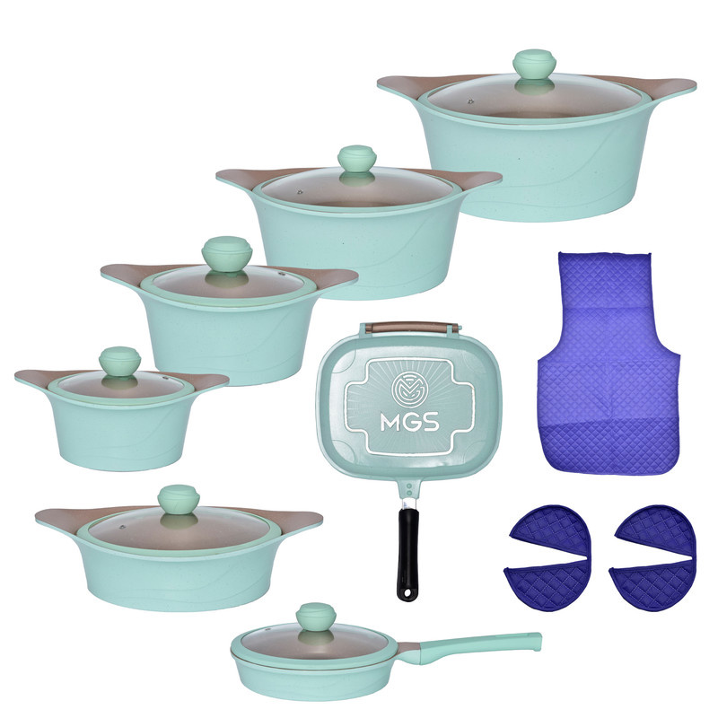 سرویس پخت و پز 19 پارچه ام جی اس مدل کره ای C