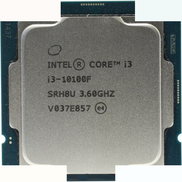 پردازنده اینتل مدل Core i3 10100f Box