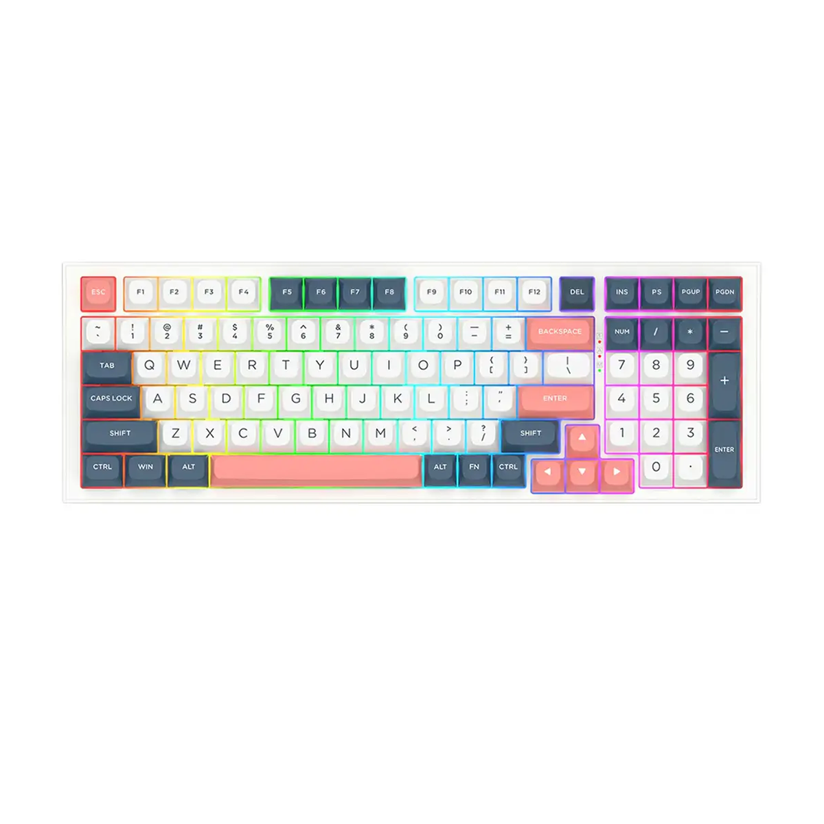 کیبورد بی سیم گیمینگ ردراگون مدل K723 WBR PRO-small-image