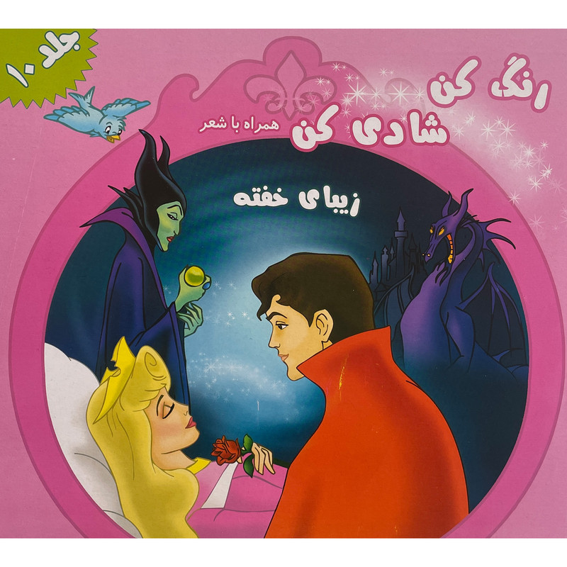 کتاب رنگ كن شادی كن اثر اکرم مطلبی کربکندی انتشارات آفتاب طلايی جلد 10