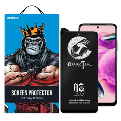 محافظ صفحه نمایش گوشی شیائومی Redmi Note 12s اپیکوی سرامیکی مات مدل CR7-M