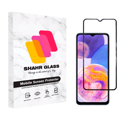 گلس گوشی سامسونگ Galaxy A23 شهر گلس مدل WEVA گلس گوشی سامسونگ Galaxy A23 شهر گلس مدل WEVA