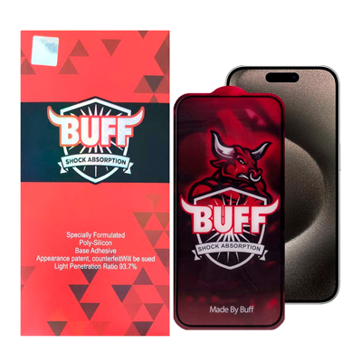 گلس گوشی اپل iPhone 15 Pro Max بوف مدل Crystal Pro